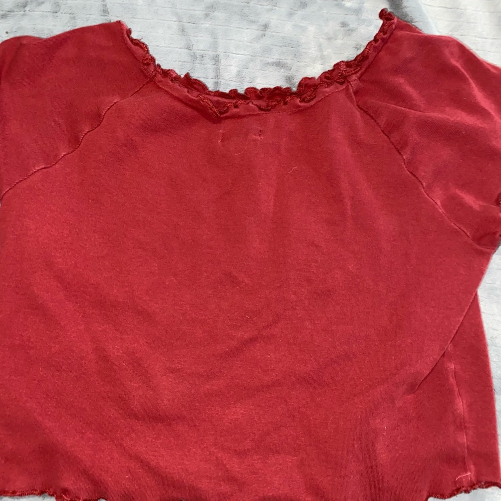 Target medium red shirt